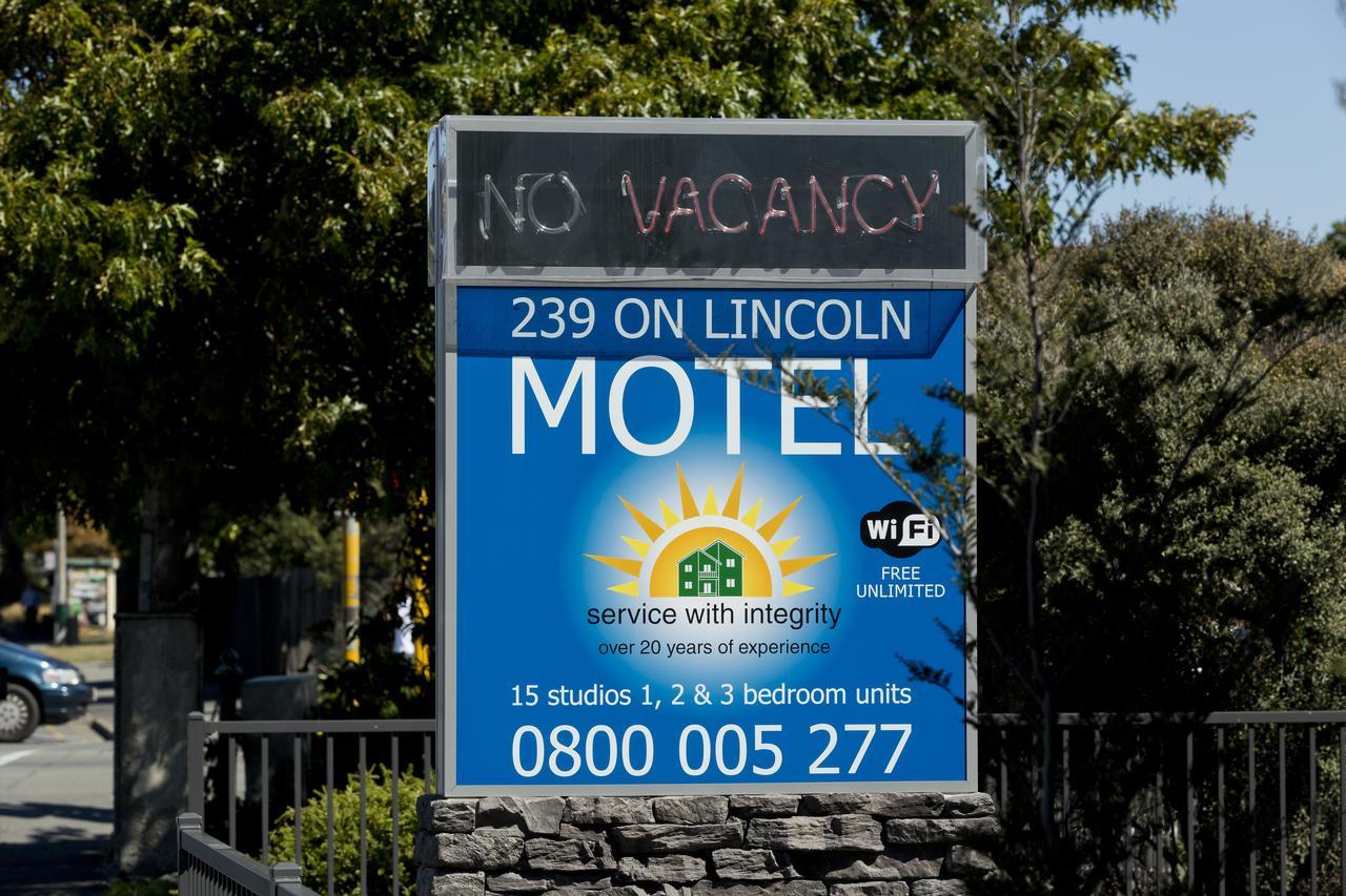 239 On Lincoln Motel Christchurch Luaran gambar
